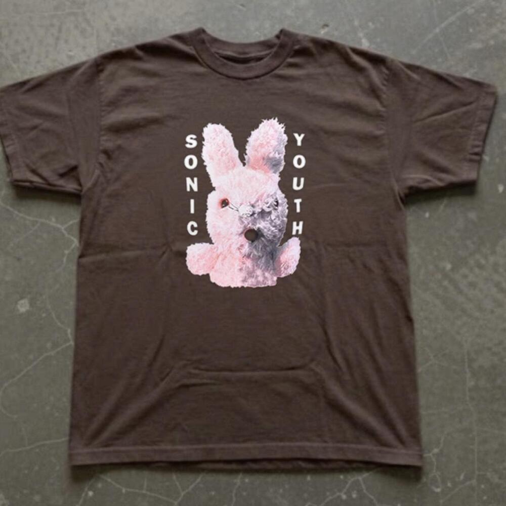 Sonic Youth Brown Graphic Tee